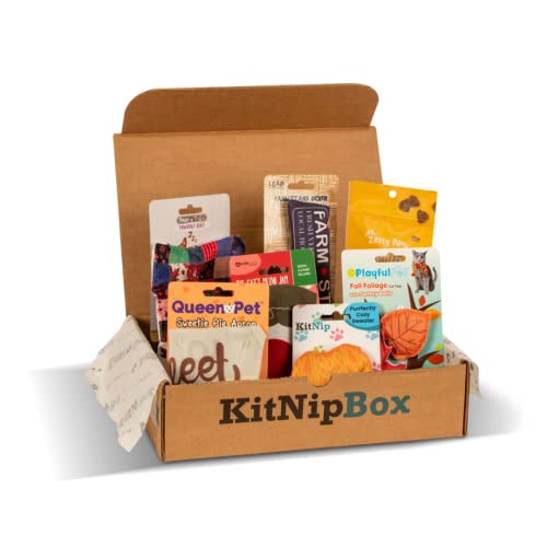 KitNipBox - Monthly Cat Subscription Box of Cat Toys, Treats and Goodies: Multi-Cat