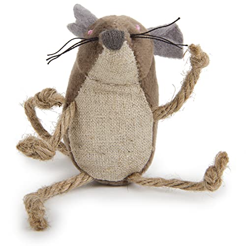 WORLDWISE, INC. Lil' Critters Mice 2Ct - With Rope Legs CAT TOYS - ALL OTHER - CAT PRODUCTS