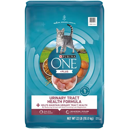 Purina ONE Urinary Tract Health Dry Cat Food, Urinary Tract Health Formula - 22 lb. Bag