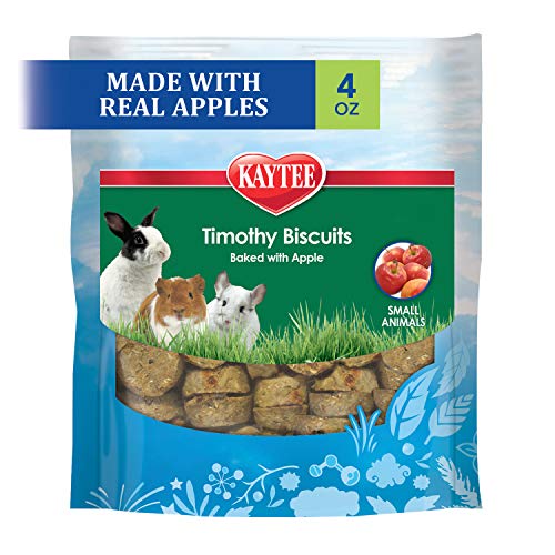 Kaytee Timothy Biscuits Baked Apple Treat, 4oz bag