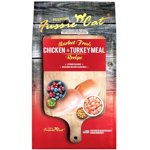 Fussie Cat Market Fresh Chicken & Turkey Meal Formula Grain-Free Dry Cat Food 2lb