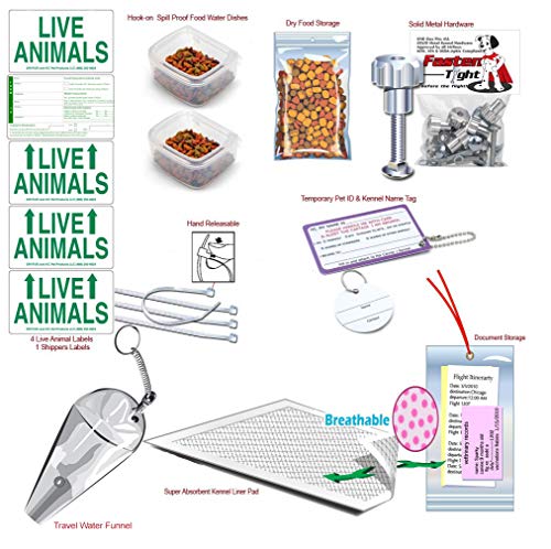 Complete - SM Deluxe Pet Airline Travel Kit with Pad