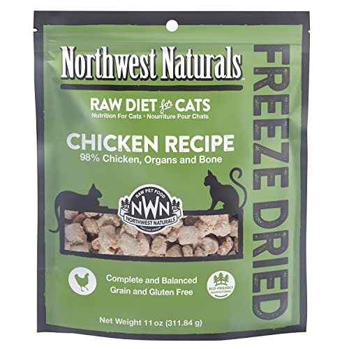 Northwest Naturals Freeze Dried Raw Diet for Cats (Chicken, 11 oz)
