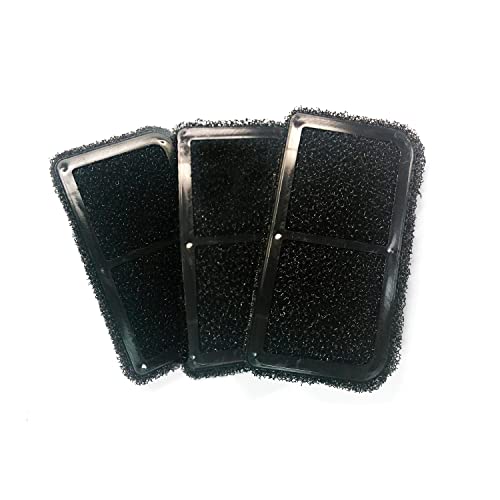 K&H Pet Products CleanFlow Filtered Pet Water Bowl Replacement Filter 3Pk Medium Charcoal