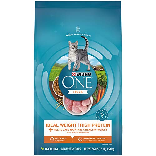 Purina ONE Weight Control, Natural Dry Cat Food, Healthy Metabolism - 3.5 lb. Bag, ONE HEALTHY METABOLISM Cat