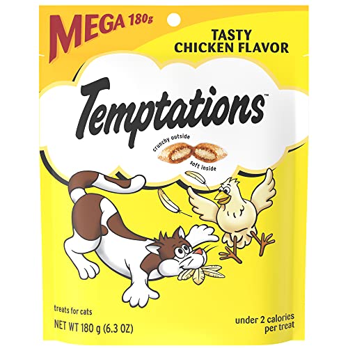 Temptations Classic Treats For Cats Tasty Chicken Flavor 6.3 Ounces