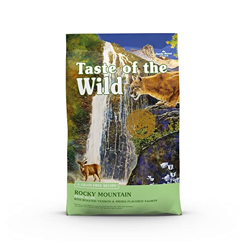 Taste of the Wild Grain Free High Protein Real Meat Recipe Rocky Mountain Premium Dry Cat Food