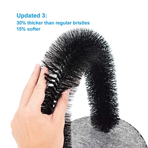 IONE Cat Arch Self Groomer and Massaging Brush,Cat Scratching Pads,Updated Fixing by Screws