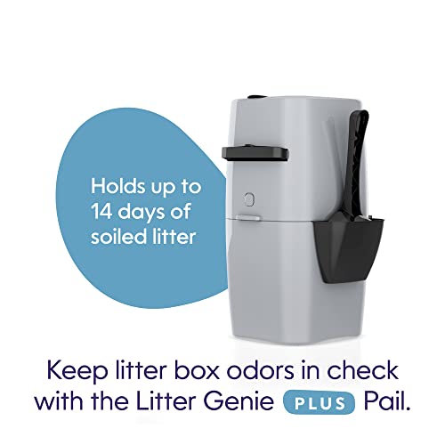 Litter Genie Plus Pail Silver