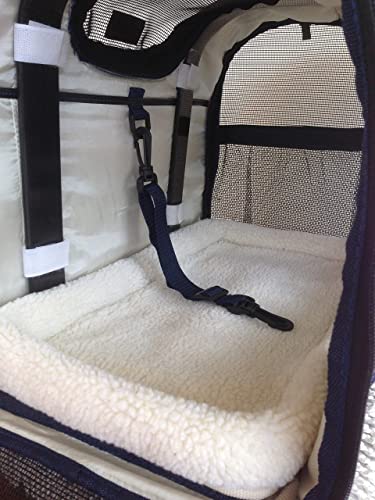 Natuvalle 6-in-1 Sturdy Pet Carrier Backpack, Front Pack, Shoulder Bag, Dog & Cat Carrier, Soft Sided pet Carrier, Small Animal Carrier, Pet Travel Carrier, Car Seat Crate