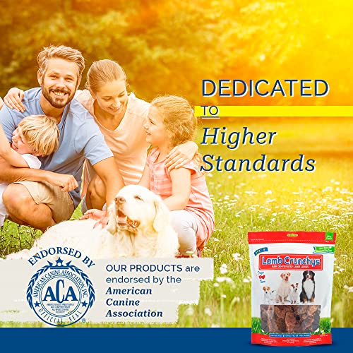 Pet Center, Inc. PCI Lamb Crunchys Raw Dehydrated Lamb Lungs Dog Treats, 8 Ounce Pack