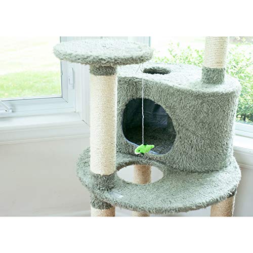 Armarkat Premium Cat Tree, Model X6001, Dark Seagreen