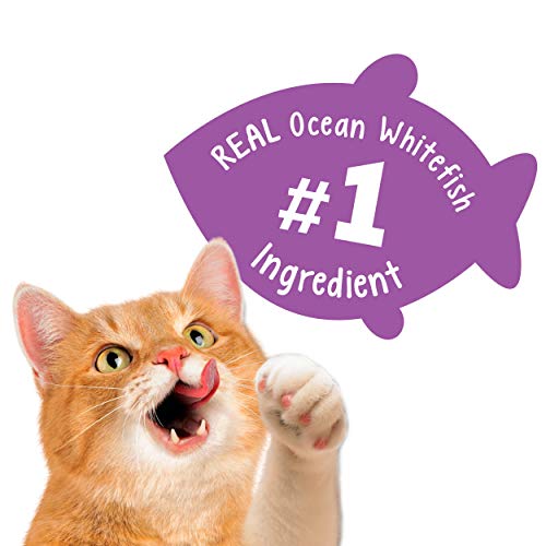 Purina Friskies Party Mix Kahuna Crunch, Chicken, Salmon & Crab Flavors, 20-Ounce Canister, Pack of 1