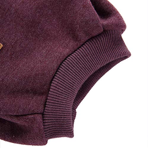 Fashion Focus On Pet Dog Clothes Knitwear Dog Sweater Soft Thickening Warm Pup Dogs Shirt Winter Puppy Sweater for Dogs (Brown, XXS)