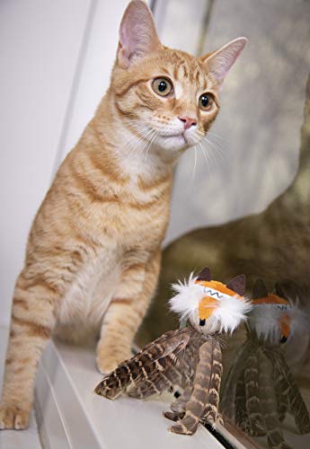 SmartyKat Toss-a-Fox Feathered Cat Toy