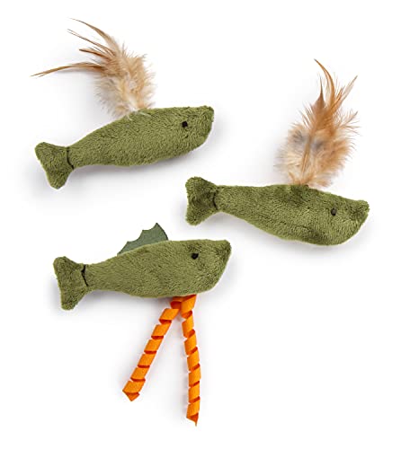 SmartyKat Fish Friends Crinkle and Catnip Cat Toys