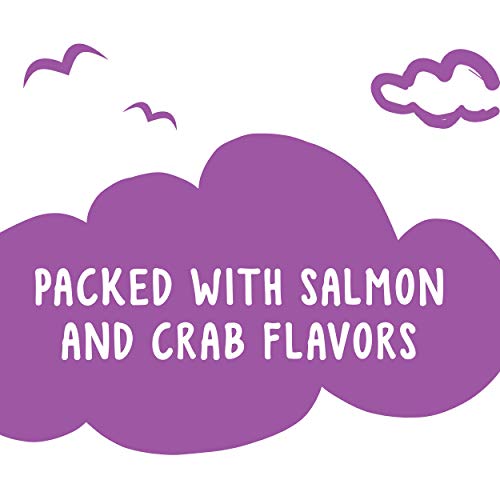 Purina Friskies Party Mix Kahuna Crunch, Chicken, Salmon & Crab Flavors, 20-Ounce Canister, Pack of 1