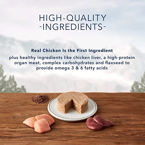 Blue Buffalo Blue Wilderness Chicken Canned Cat Food, 3 oz, Case of 24, 24 X 3 OZ