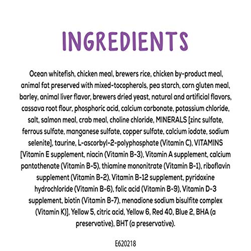 Purina Friskies Party Mix Kahuna Crunch, Chicken, Salmon & Crab Flavors, 20-Ounce Canister, Pack of 1