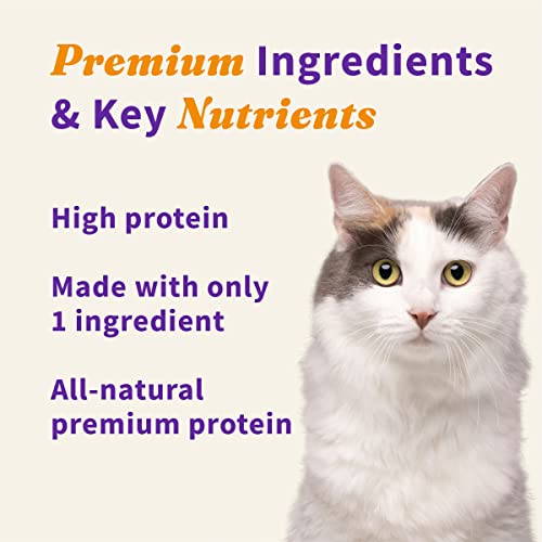 Halo Liv-A-Littles Grain Free Natural Dog Treats & Cat Treats, Freeze Dried Chicken Breast, 2.2-Ounce