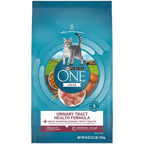 Purina ONE High Protein Dry Cat Food, Urinary Tract Health Formula - 3.5 lb. Bag