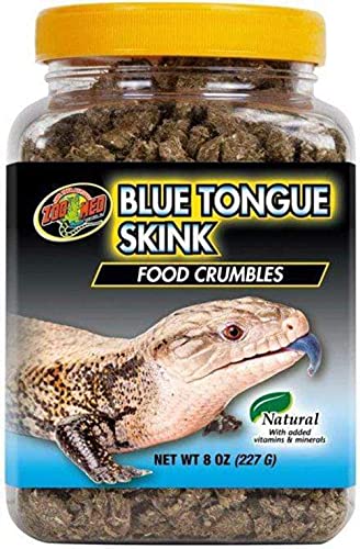 Zoo Med Food Crumbles for Blue Tongue Skink 8 oz (690949)
