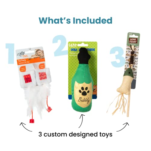 KitNipBox - Monthly Cat Subscription Box of Cat Toys, Treats and Goodies: Happy Cat