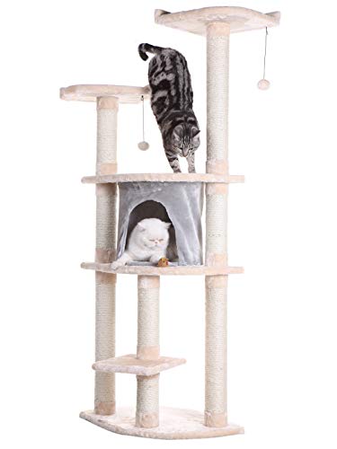 Armarkat Cat Tree A6401: Blanched Almond