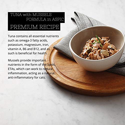 Fussie Cat Premium Tuna with Mussels Formula in Aspic 24/2.82oz