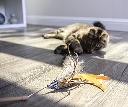 Petlinks 49223 Safari HyperNip Fly Wild Wand Cat Toy