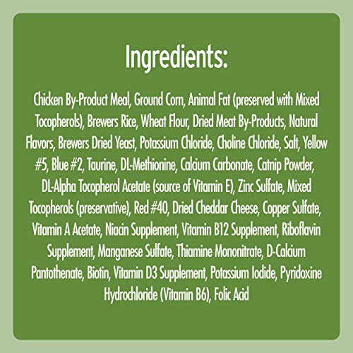 TEMPTATIONS MIXUPS Crunchy and Soft Cat Treats Catnip Fever Flavor, 16 oz. Tub