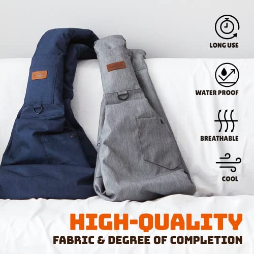 RETRO PUG Pet Carrier for Small and Medium Dogs,Cat - Pet Sling Purse - Front Pack  Travel Puppy Carrying Bag  Doggie Pouch  Adjustable Shoulder Strap  Tote Papoose  Chest Holder - 15~20 lbs