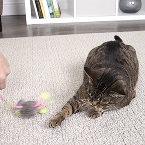 SmartyKat Bouncy Mouse Cat Toy Bungee Toy