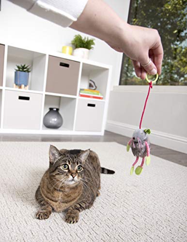 SmartyKat Bouncy Mouse Cat Toy Bungee Toy