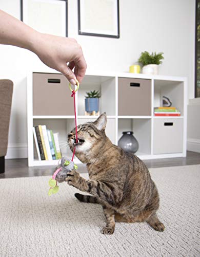 SmartyKat Bouncy Mouse Cat Toy Bungee Toy