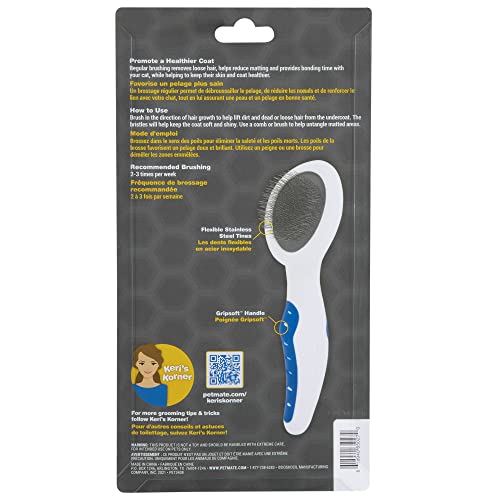 JW Pet Company GripSoft Cat Slicker Brush