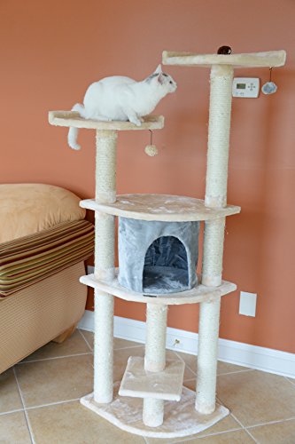 Armarkat Cat Tree A6401: Blanched Almond