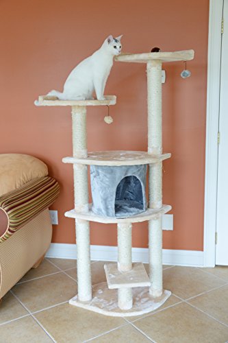 Armarkat Cat Tree A6401: Blanched Almond