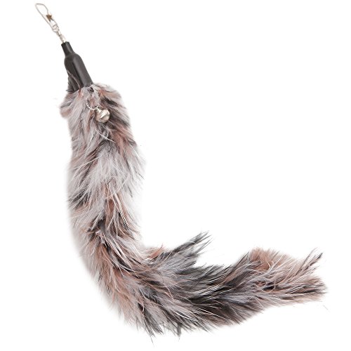 The Natural Pet Company Cat Toys Feather Refill 6 Pack - Add Life to Your Cat's Favorite Toy with This Interchangeable Feather Refill Multipack (As Photographed).