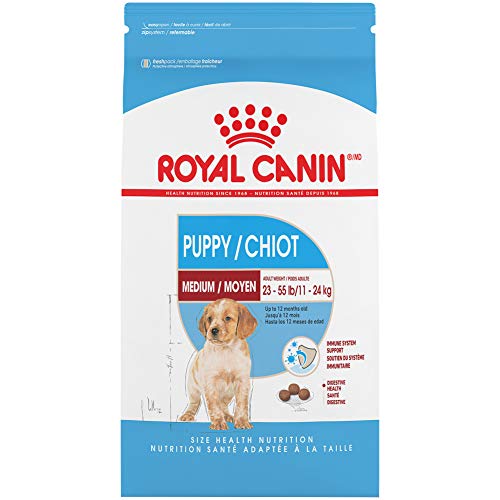Royal Canin Medium Puppy Dry Dog Food, 6 pounds.