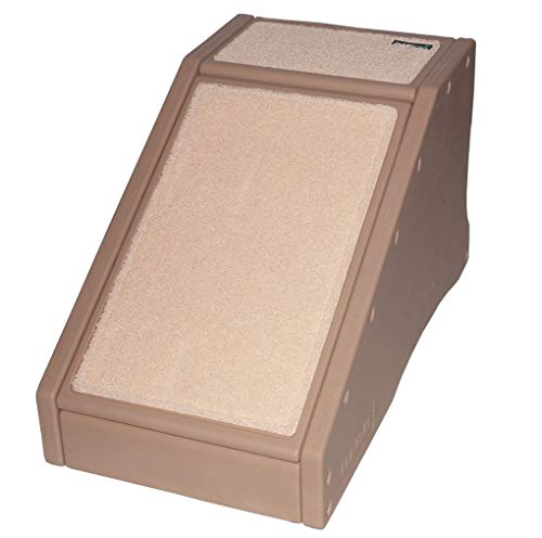 Pet Gear Stramp Stair and Ramp Combination, Dog/Cat Easy Step, Lightweight/Portable, Sturdy, StRamp-Tan