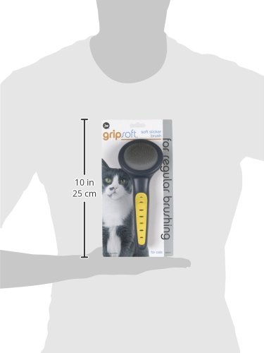 JW Pet Company GripSoft Cat Slicker Brush