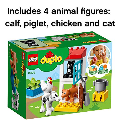 LEGO DUPLO Town Farm Animals 10870 Building Blocks (16 Pieces)