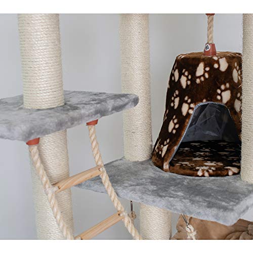 Armarkat Cat Tree Model A7802, Silver Gray