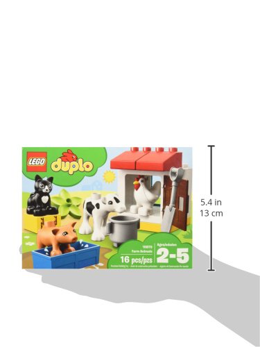LEGO DUPLO Town Farm Animals 10870 Building Blocks (16 Pieces)