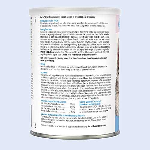 Petlac Milk Powder For Kittens, 10.5-Ounce