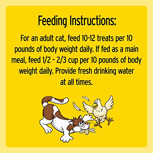 TEMPTATIONS Classic Crunchy and Soft Cat Treats Tasty Chicken Flavor, 30 oz. Tub