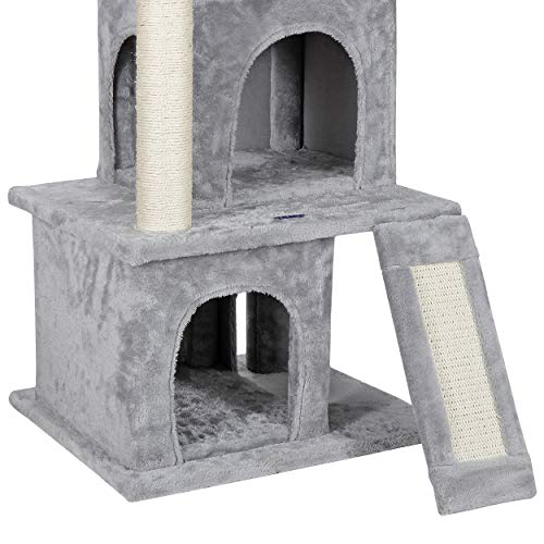 ZENY 33.5'' Cat Tree Tower with Scratching Posts - Kittens House Furniture Trees