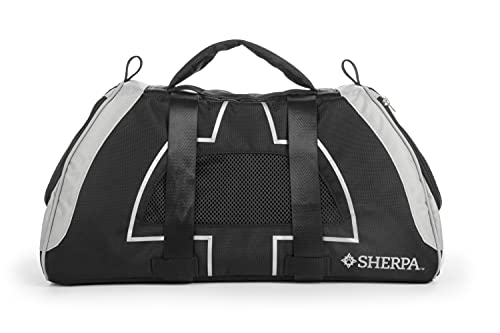 Sherpa Forma Frame Airline Approved Crash Tested Pet Carrier, Black, Medium