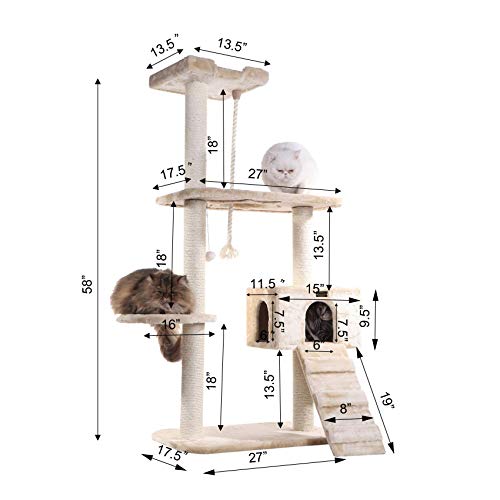 Armarkat Cat Tree Model A5801, Beige